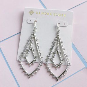 Kendra Scott Silver Drop Earrings - Alice